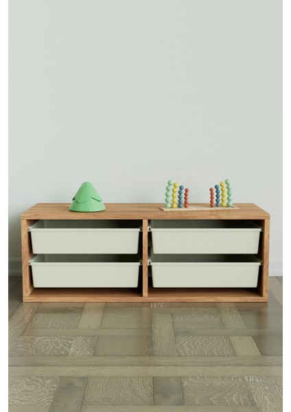 4 Sepetli "meluki" Çok Amaçlı Oyuncak Dolabı Mutfak Banyo Kiler Dolabı modelleri