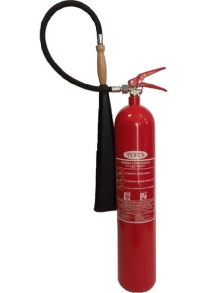 Karbondioksit Gazlı Yangın Söndürme Tüpü Askısı 5 kg Co2 Tüpler Için