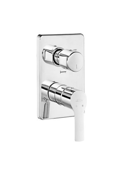 Eca Luna Ankastre Duş Seti - 3 Yollu / 7 Parça Set - ECA.ANKSET.BD312 fiyatları