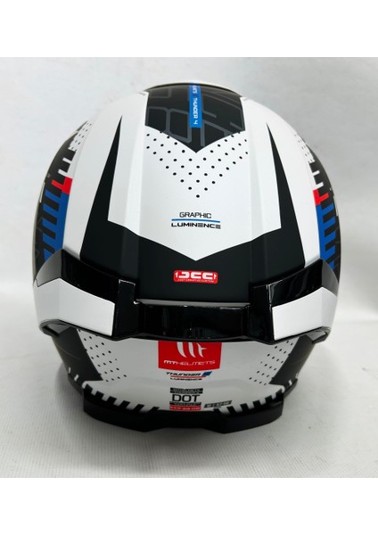 Kask Thunder 4sv Luminenc A7 Şefaf Vizörlü Kask Mat Renk