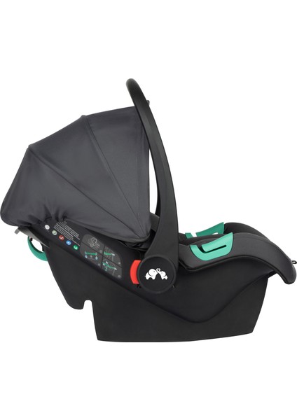 Sunlite Duo Otomatik Katlanan Kompakt Seyahat Sistem Bebek Arabası Mineral Graphite