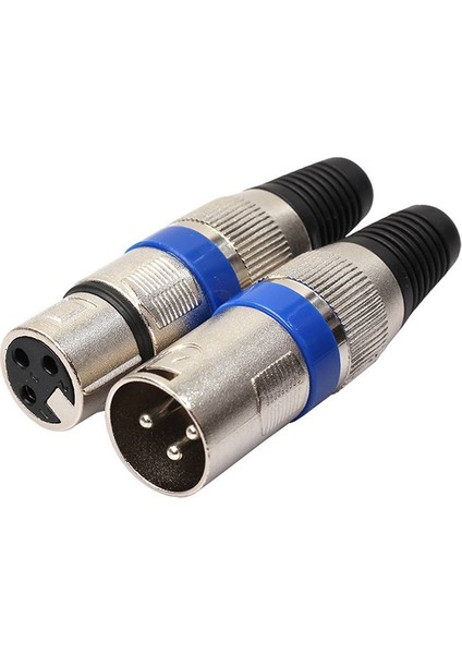 10 Adet Xlr 3pin Erkek ve Dişi Mıc Jack Tak Ses Mikrofon Tel Kablo Konektörü (Yurt Dışından) fırsatları