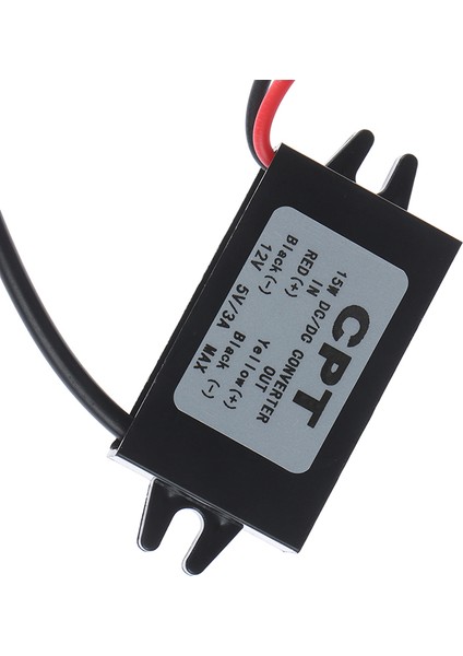 Adet USB 12V Ila 5V Dc/dc Voltaj Düşürücü Güç Adaptörü Dönüştürücü Invertör (Yurt Dışından) indirimleri