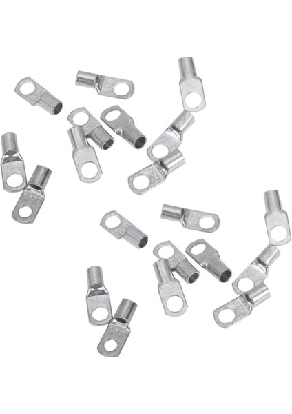 20 Adet Bakır Boru 16MM x 8mm Pabucu Başlangıç Kablosu Kaynak Sıkma Terminal Halkası (Yurt Dışından)