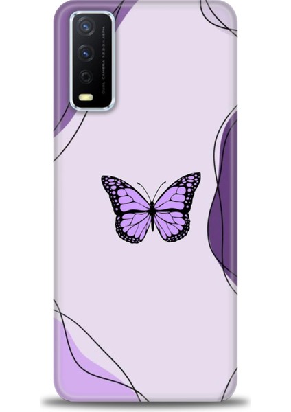 Vivo Y11S Kılıf Hd Baskılı Kılıf + Seramik Tam Kaplayan Ekran Koruyucu 182