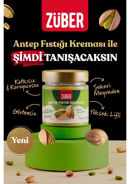 Antep Fıstığı Kreması 200 gr X 2 adet