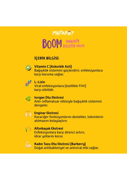 Kediler için C Vitamini ve Lysine Vitaminleri Damlası, Suyuna veya Mamasına fırsatları