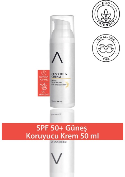 Spf 50 Güneş Koruyucu Krem 50 ml