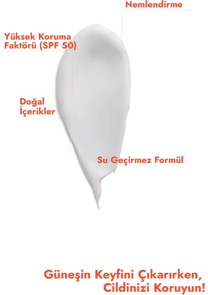 Spf 50 Güneş Koruyucu Krem 50 ml