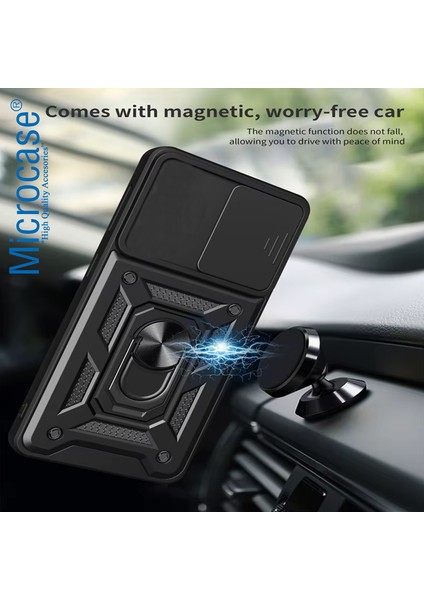 Xiaomi Mi 14T Pro Qubec Serisi Kamera Kapaklı Yüzük Standlı KILIF-AL5117 fiyatları