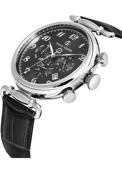 Davıd Guner Gun Kaplamalı Siyah Kadranlı Erkek Kol Saati DG-8384GB-J2 modelleri