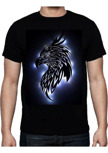 Büyük Beden Dijital Baskılı T-Shirt