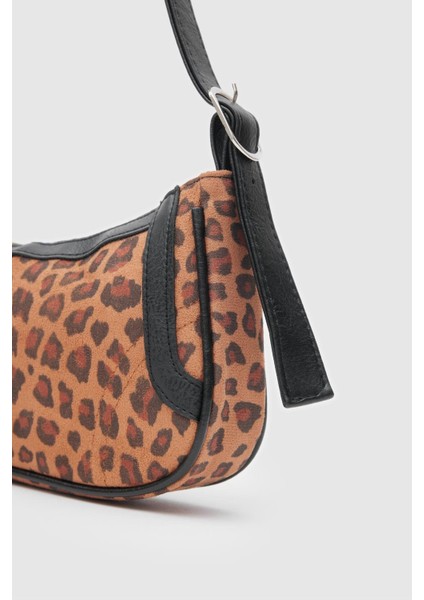 Fizy Leopar Desen Baget Çanta modelleri