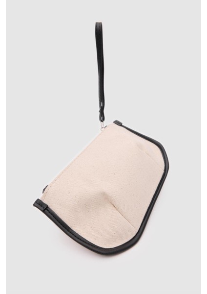 Papi Kanvas Siyah Clutch Cüzdan