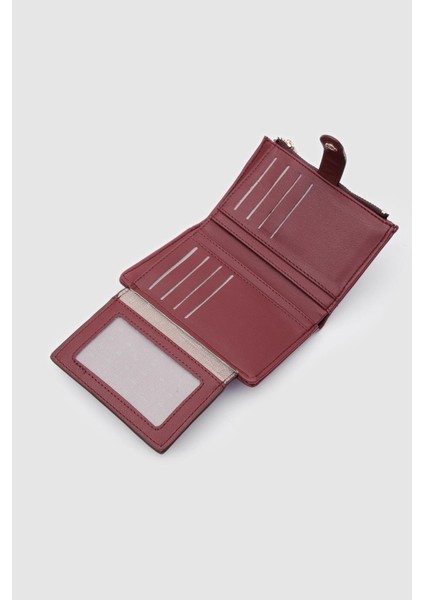 Earl Fermuarlı Bordo Cüzdan modelleri