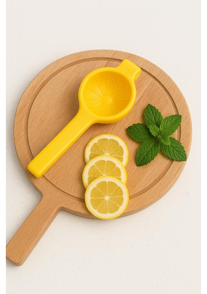 Metal Narenciye Limon Sıkacağı Özel Tasarım Desenli Limon Portakal Sıkacağı Mat Siyah