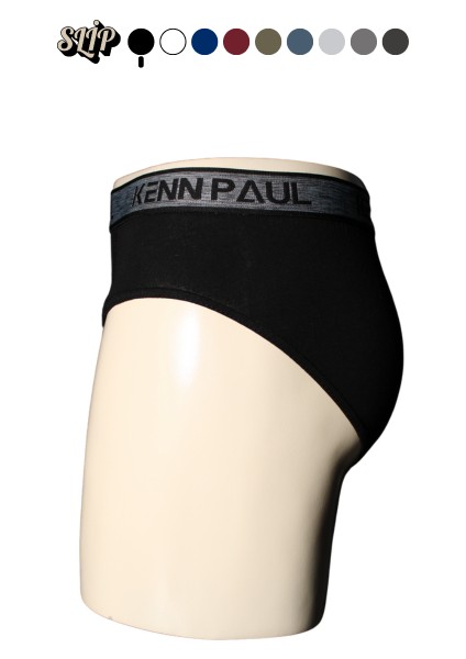 Erkek Düz Pamuklu Siyah Boxer | Slip Boxer