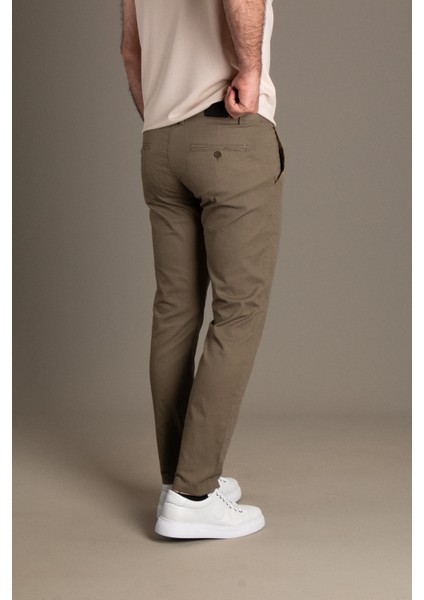 Erkek Haki Keten Pantolon modelleri