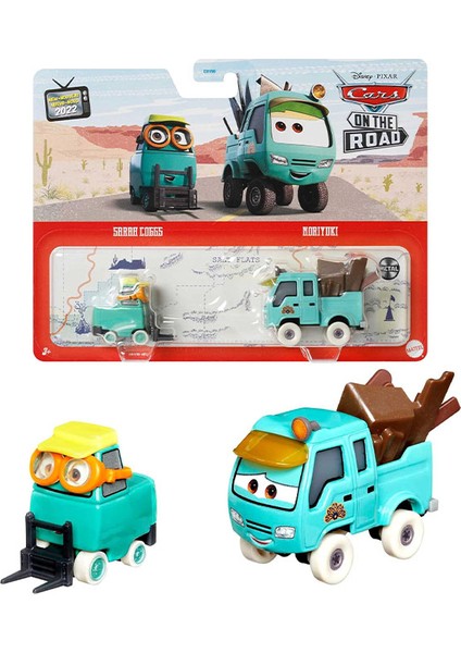 Disney Pixar Cars - Ikili Karakter Araçlar Sarah Coggs & Noriyuki