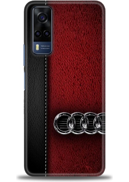 Vivo Y53S Kılıf Hd Baskılı Kılıf + Seramik Tam Kaplayan Ekran Koruyucu 377