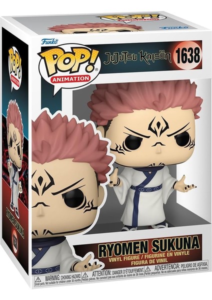 Pop! Jujutsu Kaisen, Sukuna Figürü, Resmi Vinil Koleksiyon Ürünü