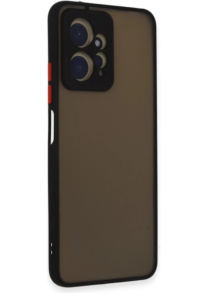 Xiaomi Redmi Note 12 4g Kılıf Montreal Silikon Kapak - Siyah Ynsmr