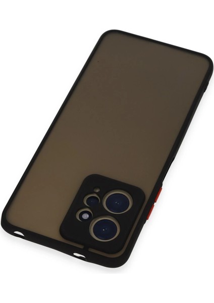 Xiaomi Redmi Note 12 4g Kılıf Montreal Silikon Kapak - Siyah Ynsmr