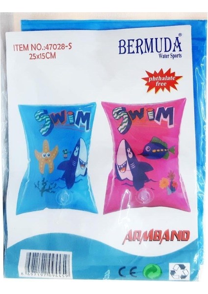 Jaws Desenli Kolluk 25 x 15 cm - 47028-S (Lisinya)