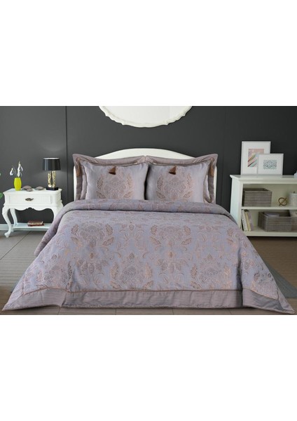 Viona Çift Kişilik Yatak Örtüsü Takımı 250 x 260 cm - Polyester Elyaf Dolgulu | 4 Adet Yastık Kılıfı Hediyeli