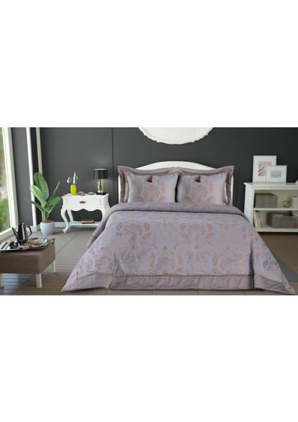 Viona Çift Kişilik Yatak Örtüsü Takımı 250 x 260 cm - Polyester Elyaf Dolgulu | 4 Adet Yastık Kılıfı Hediyeli