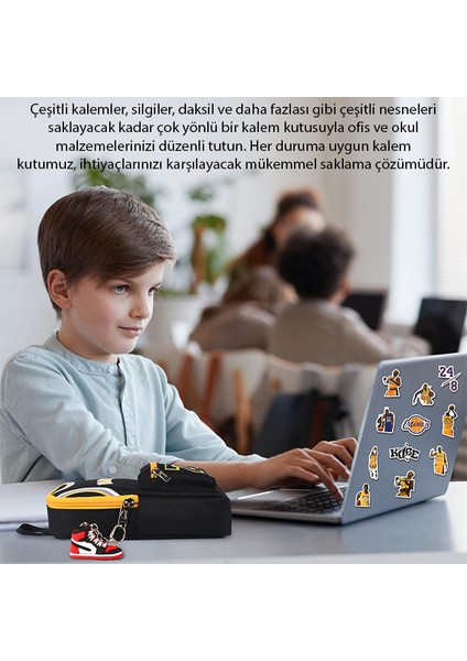 Büyük Kapasiteli Tuval Kalemlik Kılıf Tutucu Kalem Kutusu indirimleri