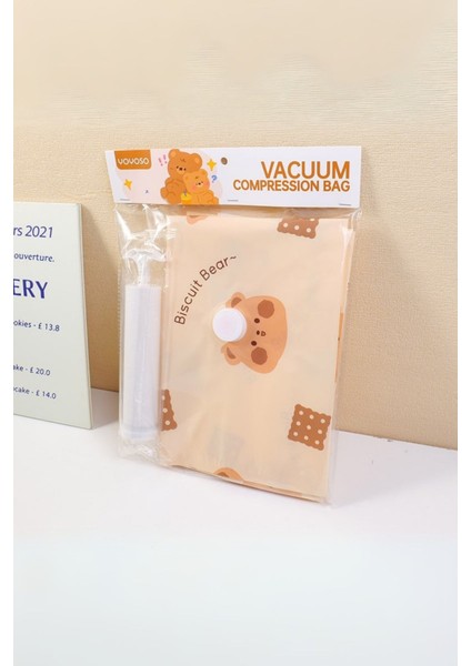 Vakum Sıkıştırma Torbası 2 ADET-80*100