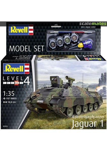 Maket Set Raketenjagdpanzer Jaguar 1