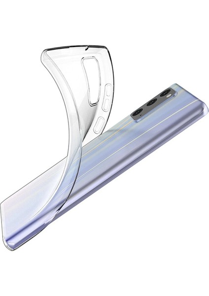 Samsung Galaxy Note 20 Kılıf Lüx Şeffaf Silikon Ynsmr