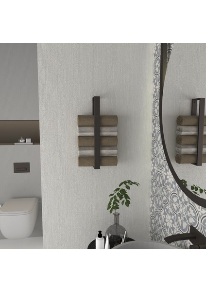 Dekoratif Metal Banyo Düzenleyici - Metal Açık Havluluk - Metal Organizer - 22 fiyatları
