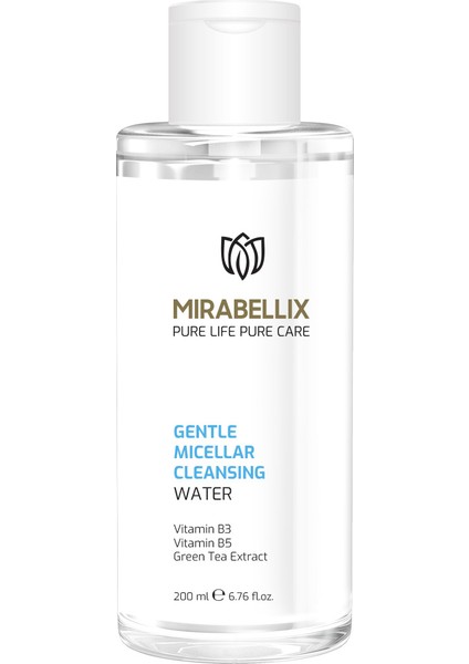 Micellar Makyaj Temizleme Suyu – Yeşil Çay Özü, Pantenol ve Niasinamid Içerikli 250 ml