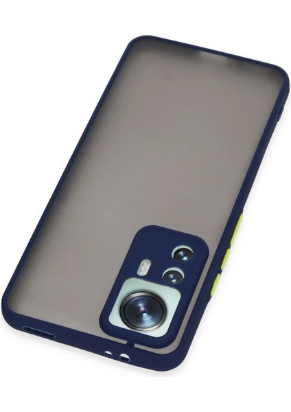 Xiaomi Mi 12T Pro Kılıf Montreal Silikon Kapak - Lacivert Ynsmr modelleri