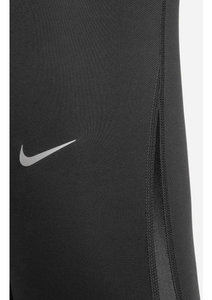 Pro Dri Fit Mid Rise 7/8 Length Tight Shine Kadın Spor Tayt Siyah fırsatları