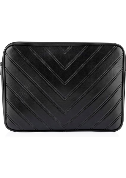 MacBook Air/pro 15.6 İnç Uyumlu Darbeye Karşı Korumalı Laptop Çantası - Suya Dayanıklı Tasarım Siyah modelleri