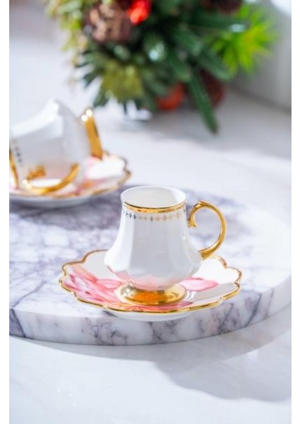 Sofiya Duo 2 Kişilik Kahve Fincan Takımı HXF-06850