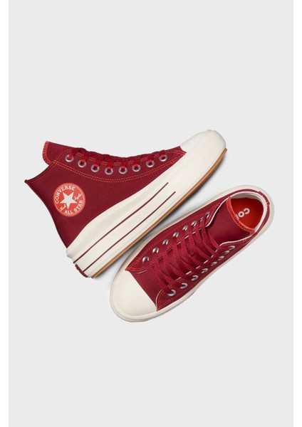 Chuck Taylor All Star Move Logolu Kalın Taban Sneaker Ayakkabı Bayan Ayakkabı A12586C 642