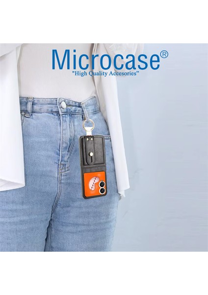 Tecno Phantom V Flip2 Askılıklı Standlı Açacaklı Deri KILIF-AL5118 indirimleri