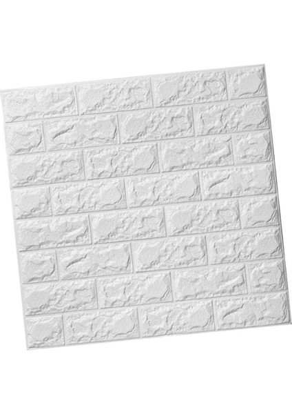 38 cm x 58 cm Ebatlarında 3D Tuğla Model Yapışkanlı Duvar Paneli