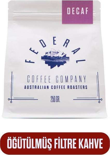 Bolivia Decaf (Öğütülmüş Filtre Kahve) 250GR