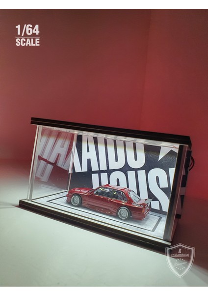 Kaido House Diecast LED Işıklı Akrilik Korumalı Stand/diorama 1:64 Ölçek indirimleri