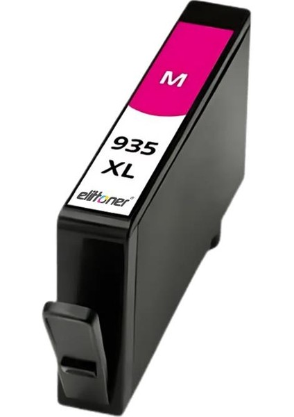 Elittoner Hp 935XL Magenta Kırmızı Yüksek Kapasite Kartuş 6230, C2P25AE