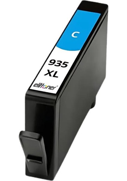 Elittoner Hp 935XL Cyan Mavi Yüksek Kapasite Kartuş 6230, C2P24AE