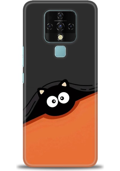 Tecno Camon 16 Kılıf Hd Baskılı Kılıf + Seramik Tam Kaplayan Ekran Koruyucu 80