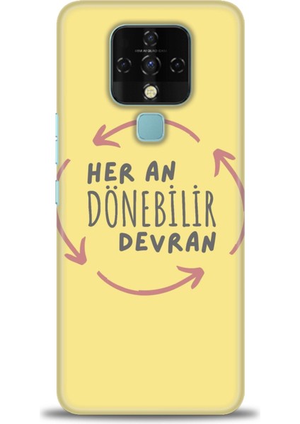Tecno Camon 16 Kılıf Hd Baskılı Kılıf + Seramik Tam Kaplayan Ekran Koruyucu 167