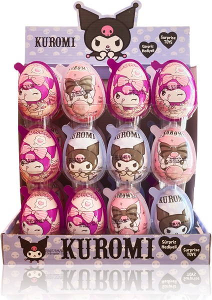 Sürpriz Oyuncaklı Yumurta 17,5 gr 24 Adet